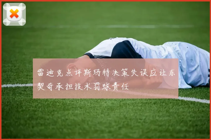 雷迪克点评斯玛特决策失误应让东契奇承担技术罚球责任
